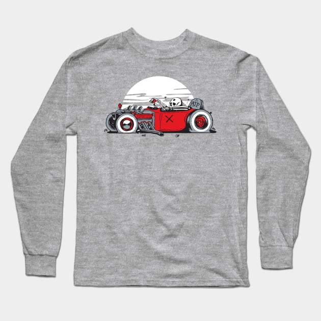 Ed's Dead Sled Long Sleeve T-Shirt by beard0